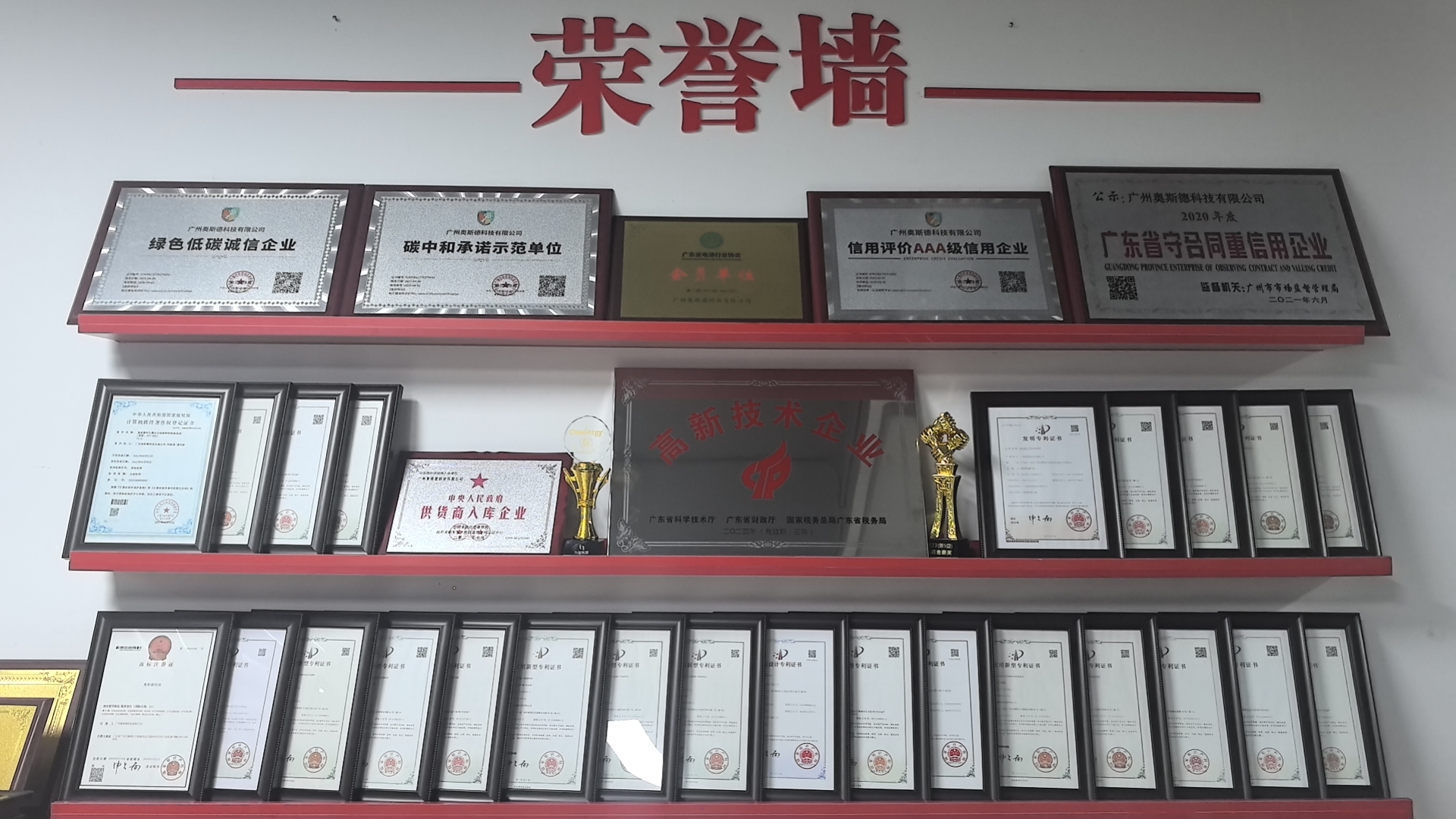 喜报！奥斯德科技荣获高新技术企业认定